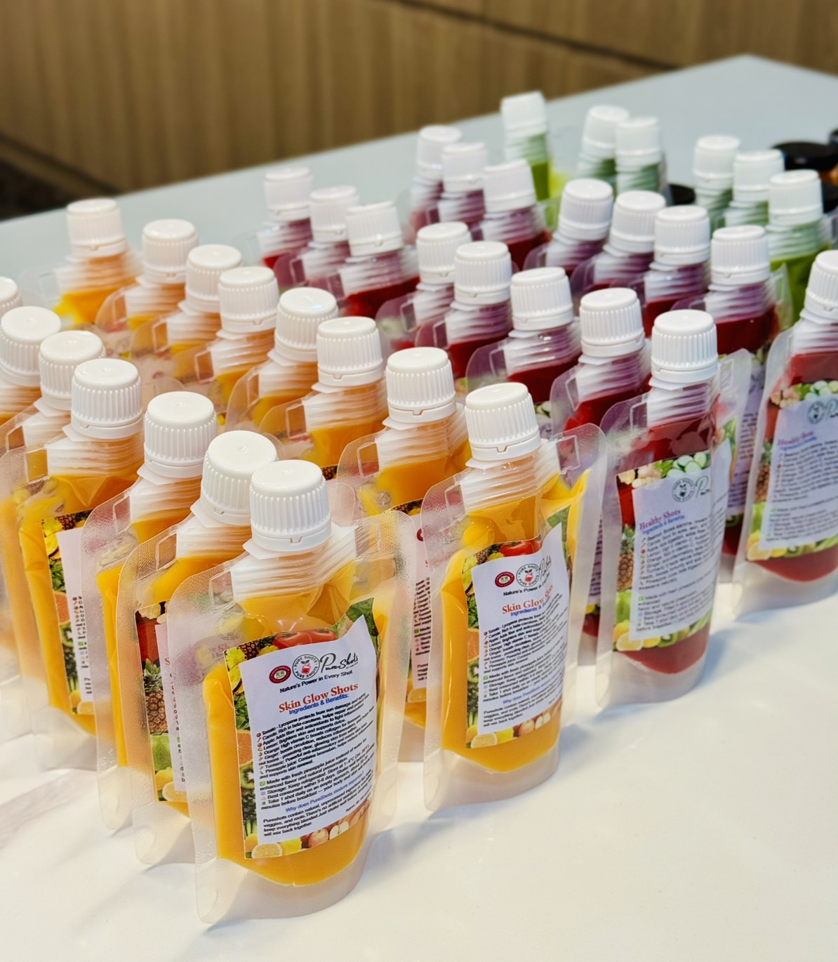 Pureshots in Spout Pouch 100ml (5 pouches/set)