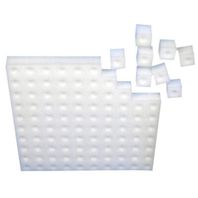 Soilless Hydroponic Vegetables Nursery Sponge Horticultural Foam (100 Cubes)
