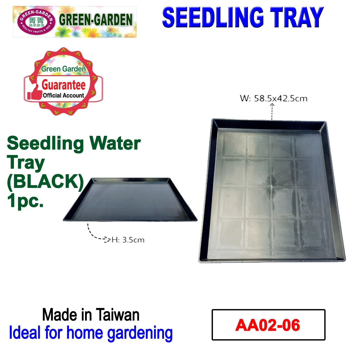 UV TREATED Seedling Water Tray