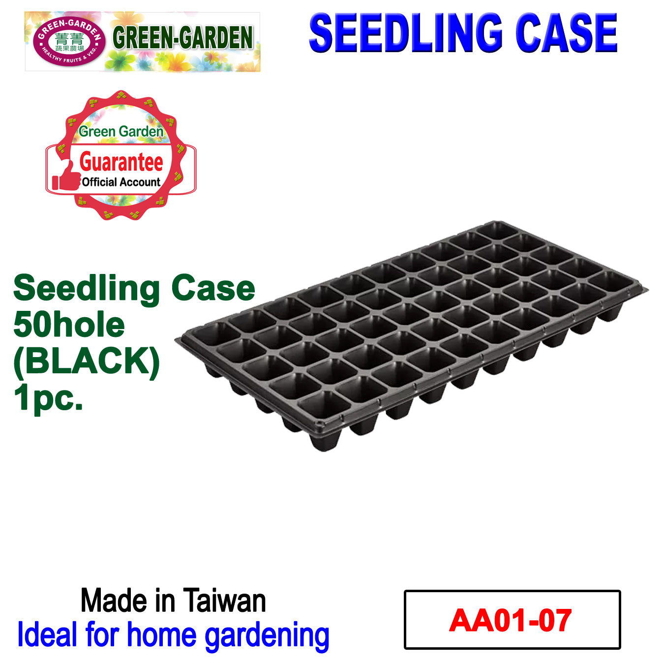UV TREATED Seedling Case 50 Hole