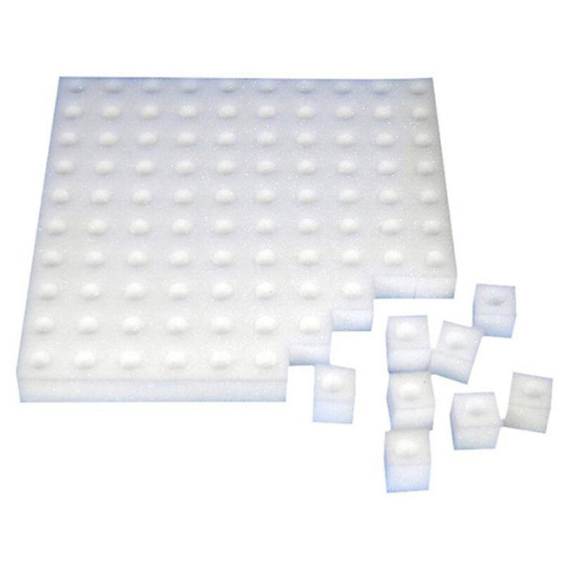 Soilless Hydroponic Vegetables Nursery Sponge Horticultural Foam (100 Cubes)